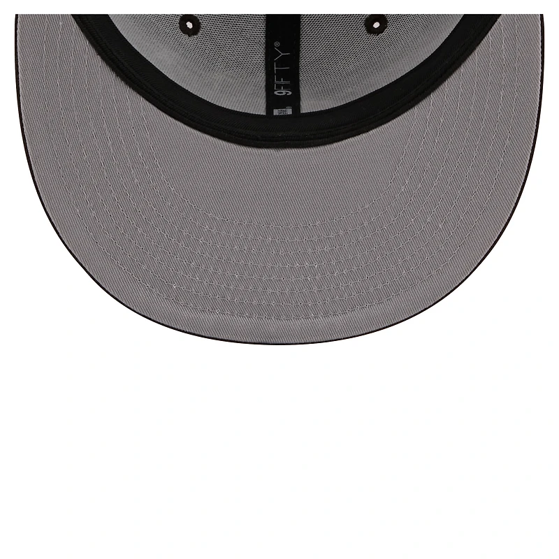 Casquette trucker New Era marron Cleveland Browns Core Team 9FIFTY pour homme