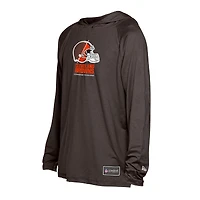 Sweat à capuche fonctionnel Cleveland Browns de New Era pour homme