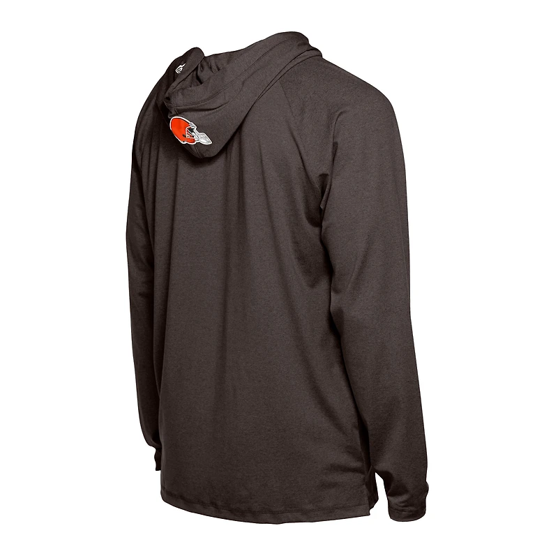 Sweat à capuche fonctionnel Cleveland Browns de New Era pour homme