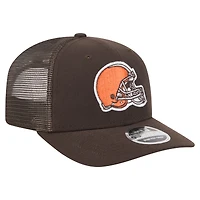 Casquette ajustable extensible à boutons-pression New Era 9SEVENTY pour homme, collection Team Browns de Cleveland