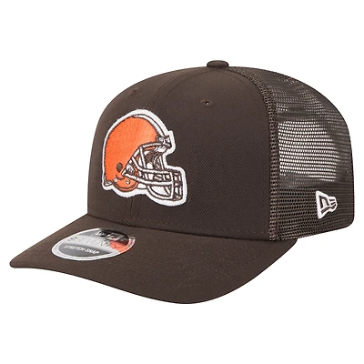 Casquette ajustable extensible à boutons-pression New Era 9SEVENTY pour homme, collection Team Browns de Cleveland