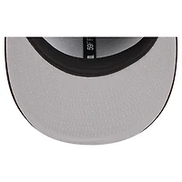 Men's New Era Brown Cleveland Browns Tri-Hit 59FIFTY Fitted Hat