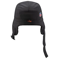 Casquette ajustable à oreilles de chien New Era anthracite Cleveland Browns 2025 Sideline Runner pour homme