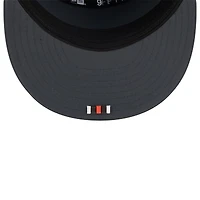 Men's New Era Charcoal Cleveland Browns 2025 Sideline Cold Weather Split Panel 9FIFTY Snapback Hat