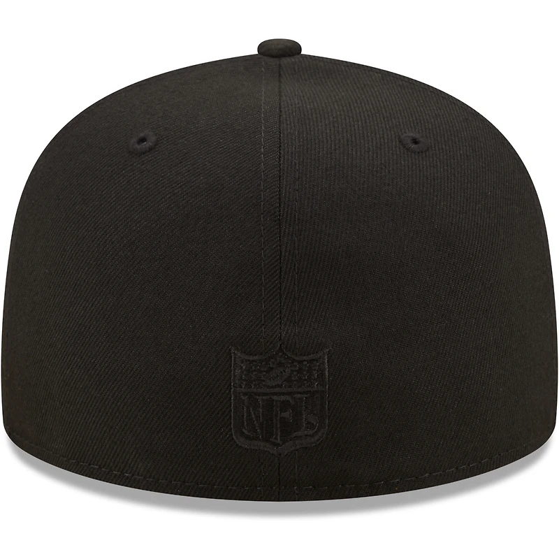 Casquette ajustée 59FIFTY Cleveland Browns pour homme avec logo alternatif noir sur New Era