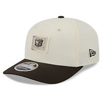 Men's New Era  Cream/Brown Cleveland Browns 2026 NFL Training Camp 9SEVENTY Adjustable Hat