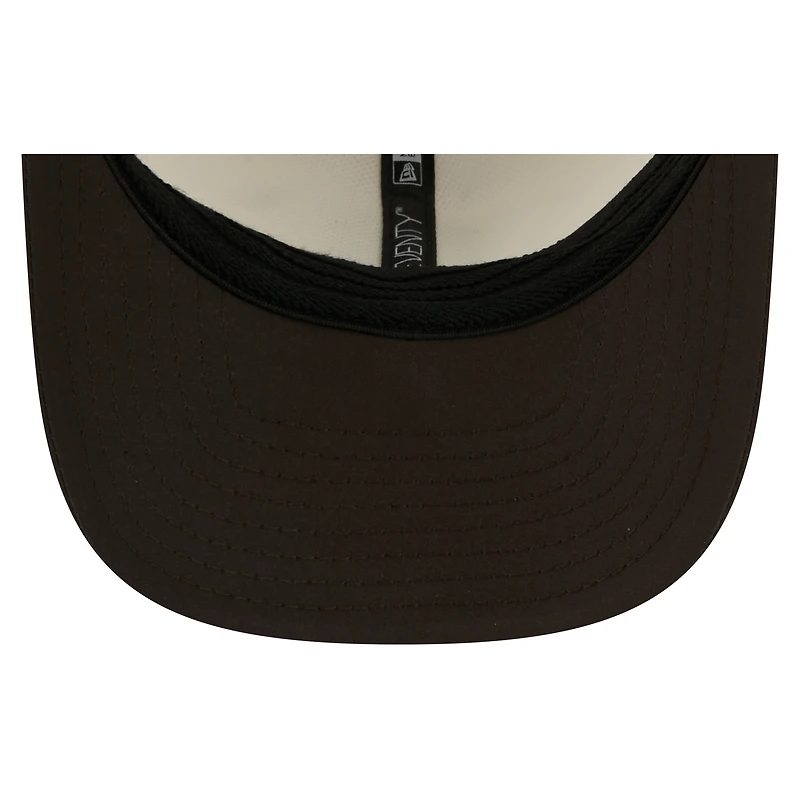 Men's New Era Cream/Brown Cleveland Browns 2026 NFL Training Camp 9SEVENTY Adjustable Hat