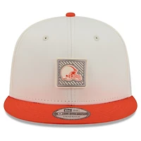 Men's New Era  Cream/Orange Cleveland Browns 2026 NFL Training Camp 9FIFTY Snapback Hat
