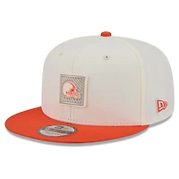 Men's New Era  Cream/Orange Cleveland Browns 2026 NFL Training Camp 9FIFTY Snapback Hat
