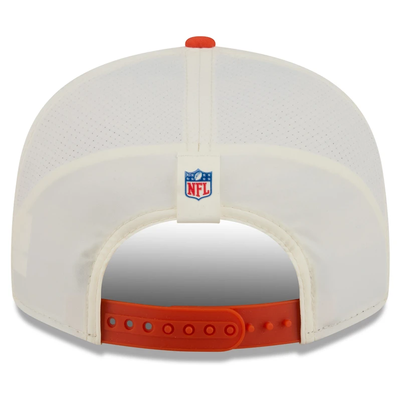 Men's New Era  Cream/Orange Cleveland Browns 2026 NFL Training Camp 9FIFTY Snapback Hat