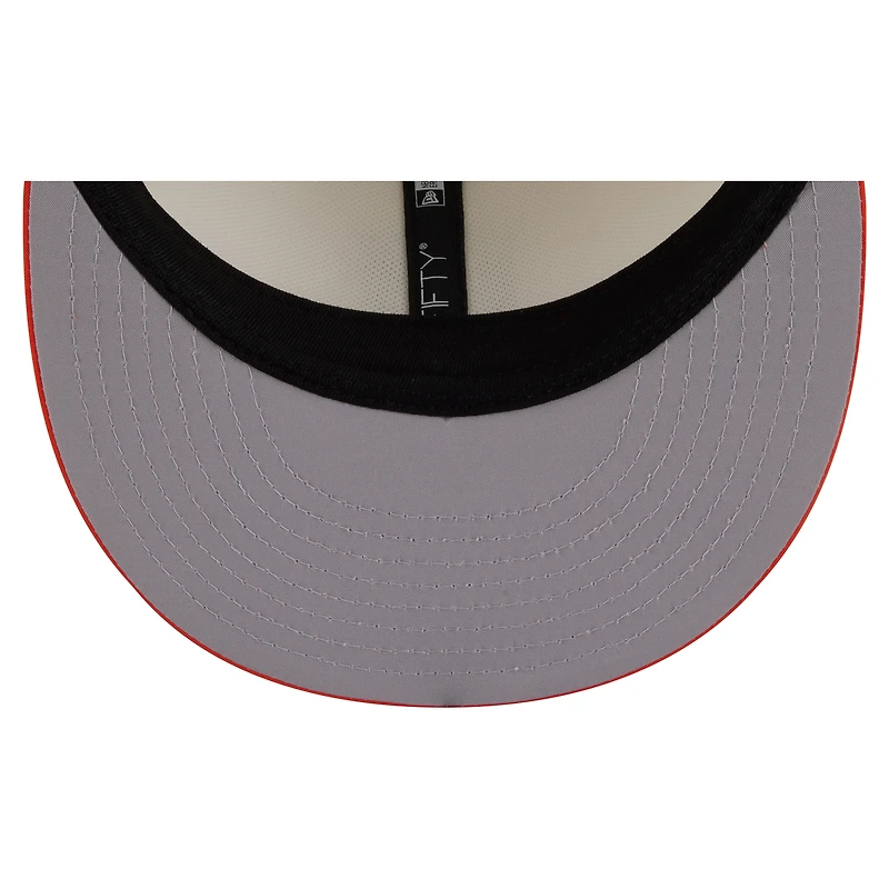 Men's New Era  Cream/Orange Cleveland Browns 2026 NFL Training Camp 9FIFTY Snapback Hat