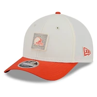 Casquette ajustable New Era crème/orange Cleveland Browns 2026 NFL Training Camp 9FORTY pour homme