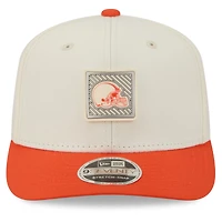 Men's New Era Cream/ Cleveland Browns 2026 NFL Training Camp 9SEVENTY Adjustable Hat