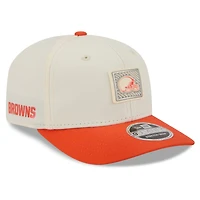 Men's New Era Cream/ Cleveland Browns 2026 NFL Training Camp 9SEVENTY Adjustable Hat