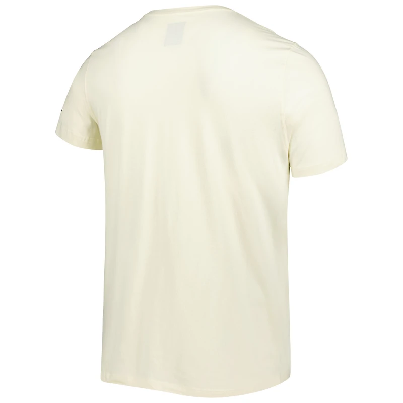 Men's New Era Cream Cleveland Browns Sideline Chrome T-Shirt