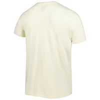 Men's New Era Cream Cleveland Browns Sideline Chrome T-Shirt