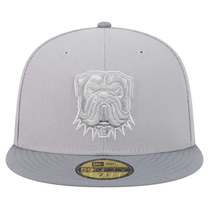 Casquette ajustée Iron Cloud 59FIFTY Cleveland Browns New Era gris/graphite pour homme