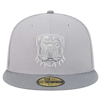 Casquette ajustée Iron Cloud 59FIFTY Cleveland Browns New Era gris/graphite pour homme