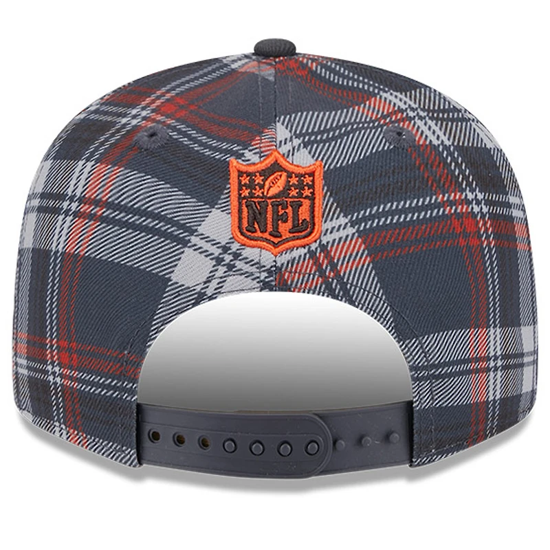 Casquette Snapback 9FIFTY Cleveland Browns 2024 Sideline Statement New Era pour homme, grise