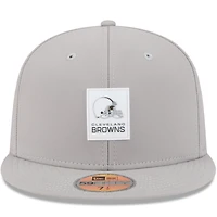 Casquette ajustée 59FIFTY grise New Era pour homme, édition 2025 des Cleveland Browns