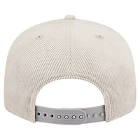 Men's New Era Gray Cleveland Browns Cord Rope Corduroy 9FIFTY Snapback Hat