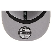 Casquette snapback 9FIFTY en velours côtelé gris New Era pour homme