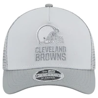Casquette ajustable A-Frame Trucker Domain 9FORTY des Cleveland Browns de New Era pour homme