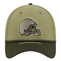 Men's New Era  Green Cleveland Browns 2025 Salute to Service 39THIRTY Flex Hat