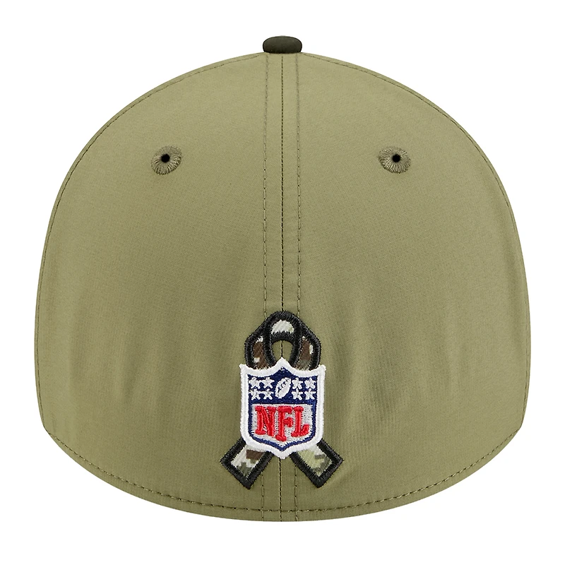 Men's New Era  Green Cleveland Browns 2025 Salute to Service 39THIRTY Flex Hat