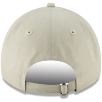 Men's New Era Khaki Cleveland Browns Historic Playmaker 9TWENTY Adjustable Hat