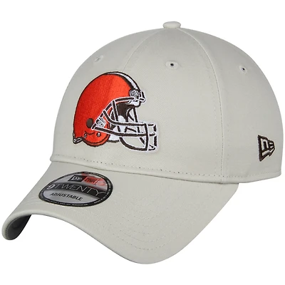 Casquette ajustable 9TWENTY New Era Kaki pour homme des Cleveland Browns Playmaker