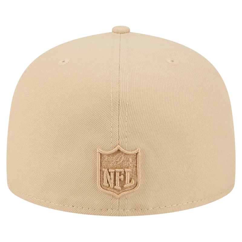Casquette ajustée A-Frame 59FIFTY pour homme, beige clair, Cleveland Browns, color pack, New Era