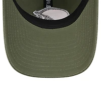 Men's New Era Olive Cleveland Browns Main 9TWENTY Adjustable Hat