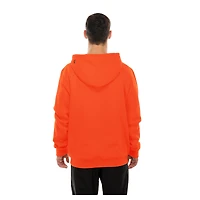 Men's New Era Orange Cleveland Browns Combine Authentic Local State Throwback Hoodie