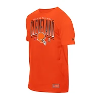T-shirt d'entraînement authentique orange New Era Cleveland Browns Combine pour homme