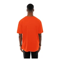 Men's New Era  Orange Cleveland Browns Combine Authentic Training Throwback T-Shirt