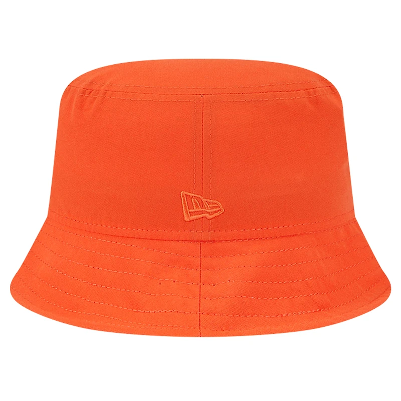Men's New Era Orange Cleveland Browns Helmet Bucket Hat
