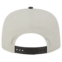 Casquette de golf athlétique à visière snapback Cleveland Browns de New Era pour homme, couleur pierre/marron