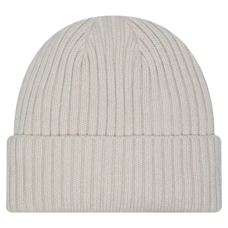 Bonnet tricoté à revers Stone Cleveland Browns Color Pack pour homme de New Era