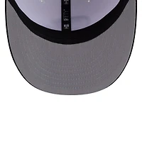 Casquette snapback New Era blanche et noire Cleveland Browns, édition spéciale draft NFL 2026, modèle 9FIFTY pré-courbé pour homme