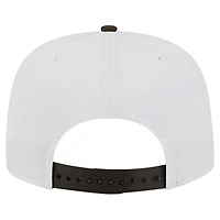 Casquette ajustable New Era blanche Cleveland Browns Argyle 19TWENTY pour homme