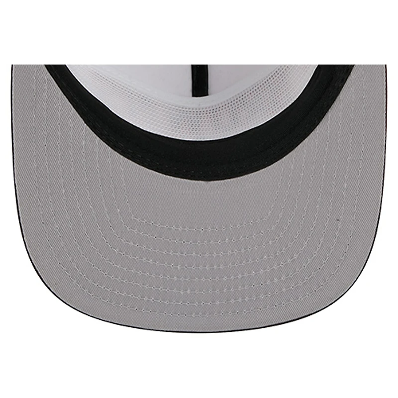 Men's New Era White Cleveland Browns Argyle 19TWENTY Adjustable Hat