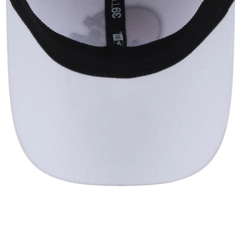 Casquette New Era blanche Cleveland Browns Main 39THIRTY Flex pour homme