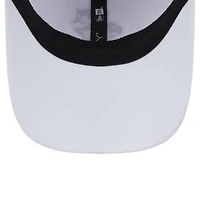 Casquette New Era blanche Cleveland Browns Throwback 39THIRTY Flex pour homme