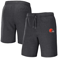 Collection NFL x Darius Rucker pour hommes par Fanatics Short avec logo Cleveland Browns gris anthracite chiné