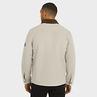 Men's NFL x Darius Rucker Collection by Fanatics Tan Cleveland Browns Midweight Canvas Full-Button Jacket