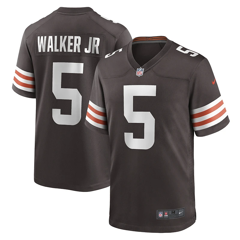 Maillot de match joueur Nike Anthony Walker Jr. marron des Cleveland Browns pour hommes