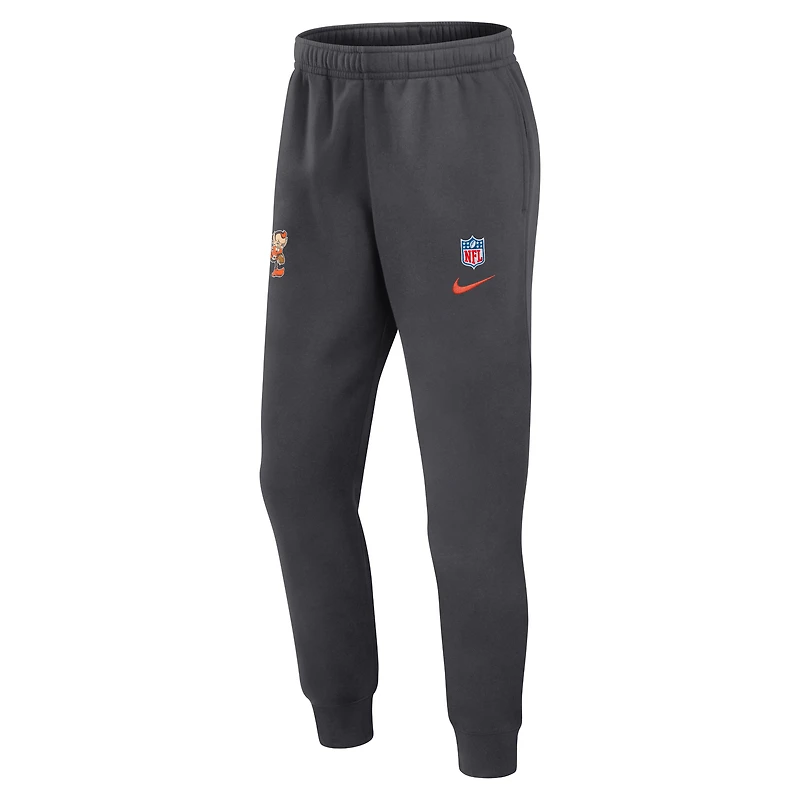 Pantalon Nike Sideline Club Anthracite Cleveland Browns 2024 pour homme
