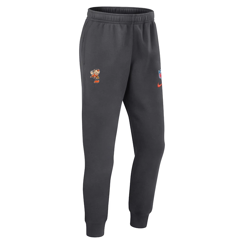 Pantalon Nike Sideline Club Anthracite Cleveland Browns 2024 pour homme