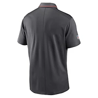 Polo Nike Anthracite Cleveland Browns Sideline Victory Performance pour homme